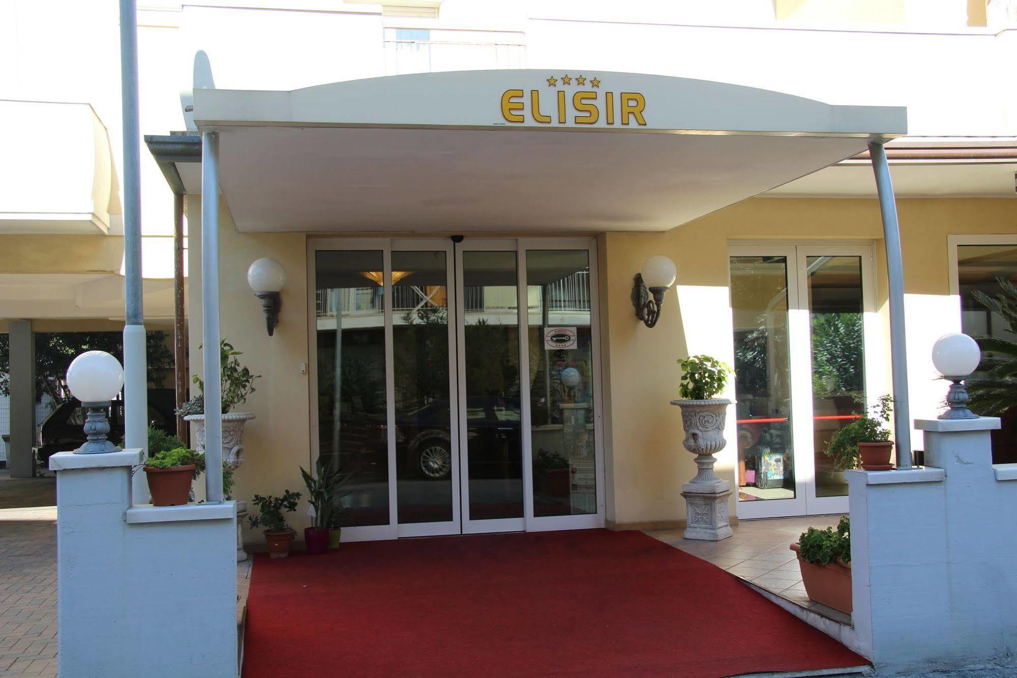 Hotel Elisir Римини Экстерьер фото